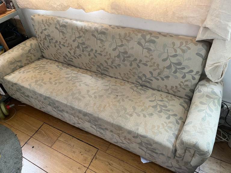 Fabric Sofa Bed for Narrowboat– Good Condition