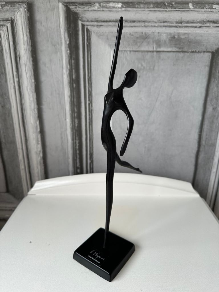 Bodrul Khalique bronze ballet dancer figurine
