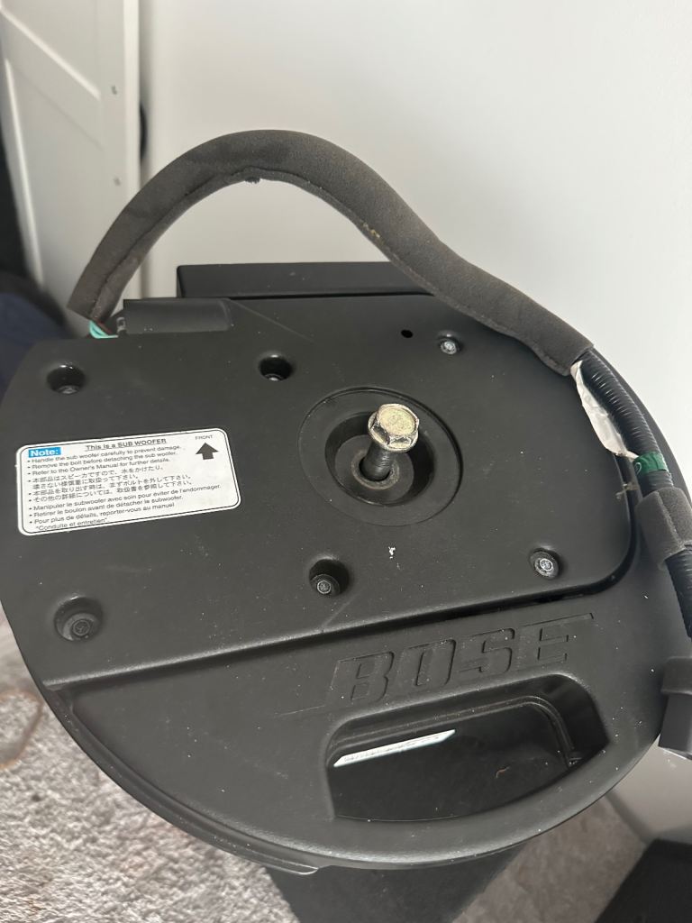 Bose subwoofer 