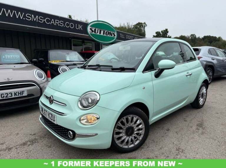 2017 Fiat 500 1.2 Lounge Hatchback 3dr Petrol Manual Euro 6 (s/s) (69 bhp) Hatchback Petrol Manual