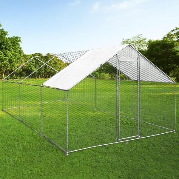 Walk In Animal Run 6m long x4m wide x 2metres high