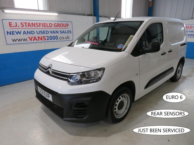 2021 Citroen Berlingo 1.5 BlueHDi 650Kg X 75ps PANEL VAN Diesel Manual