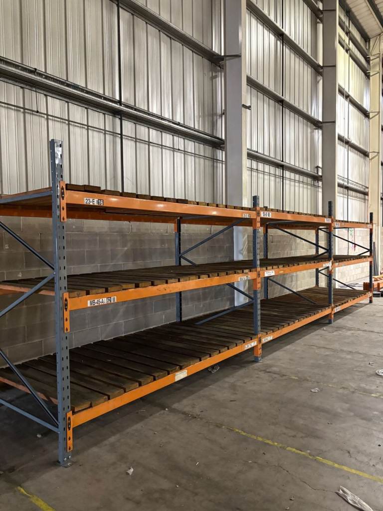 100 bays dexion pallet racking with shelving , £150.00 for Sale