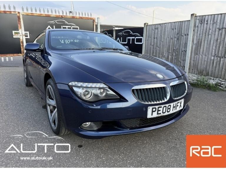 BMW 6 Series 630i Sport Coupe Petrol Automatic
