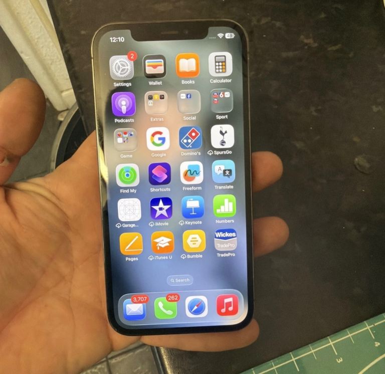 iPhone 12 Pro unlocked 128GB Graphite grey  