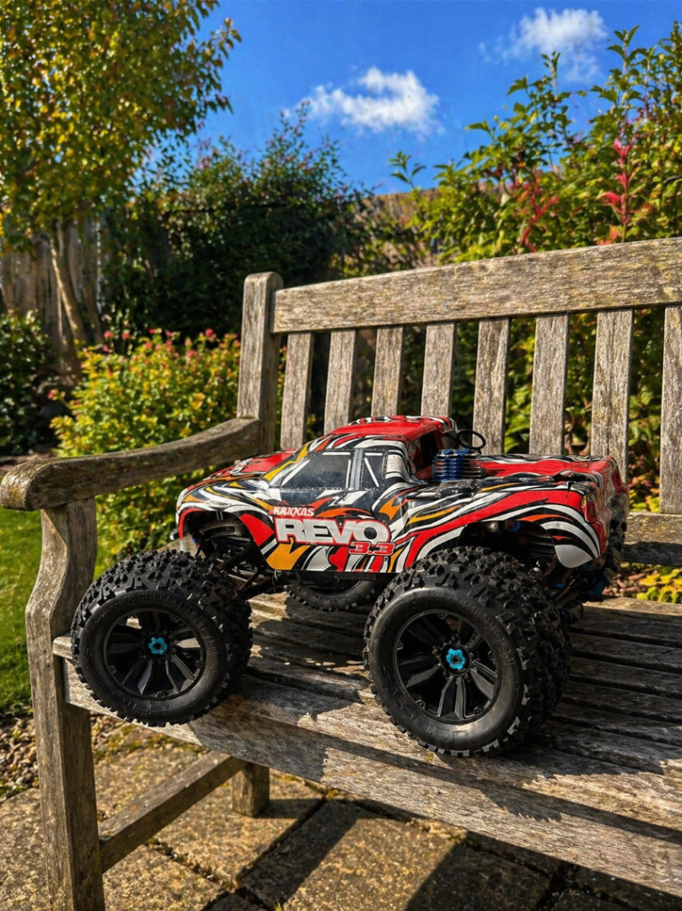 Traxxas Revo 3.3 nitro rc car