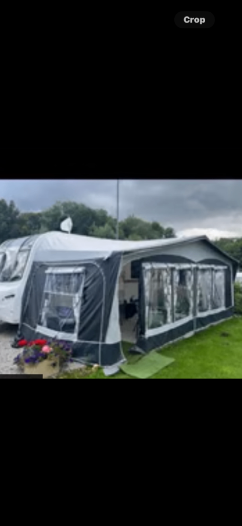 Dorema Garda 240 deluxe caravan awning size 16