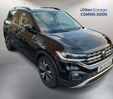 2022 Volkswagen T-Cross 1.0 TSI Black Edition SUV 5dr Petrol Manual Euro 6 (s/s) (95 ps) PARKING ...