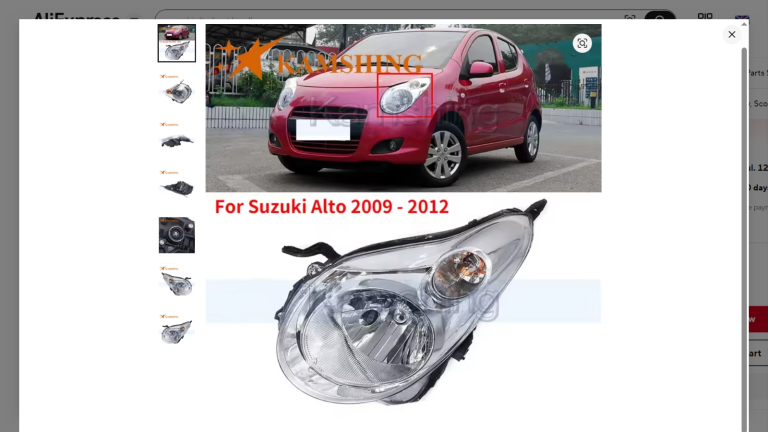 Brand-New Front Headlight Headlamp For Suzuki Alto 2009 - 2012