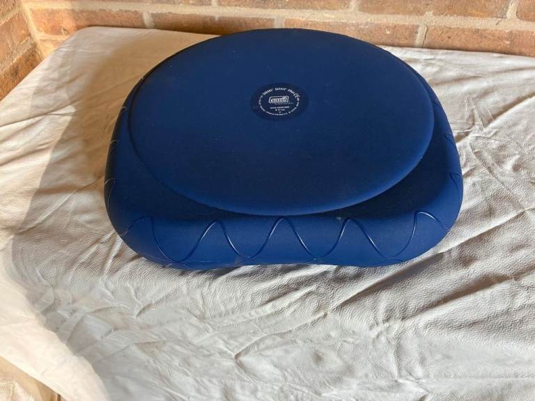 Blue Swivel Seat Cushion for Mobility – FREE to Good Home