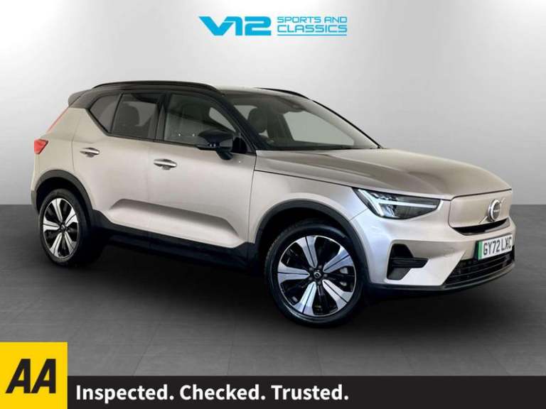 2022 Volvo XC40 Recharge 69kWh Core Auto 5dr Automatic SUV Electric Automatic