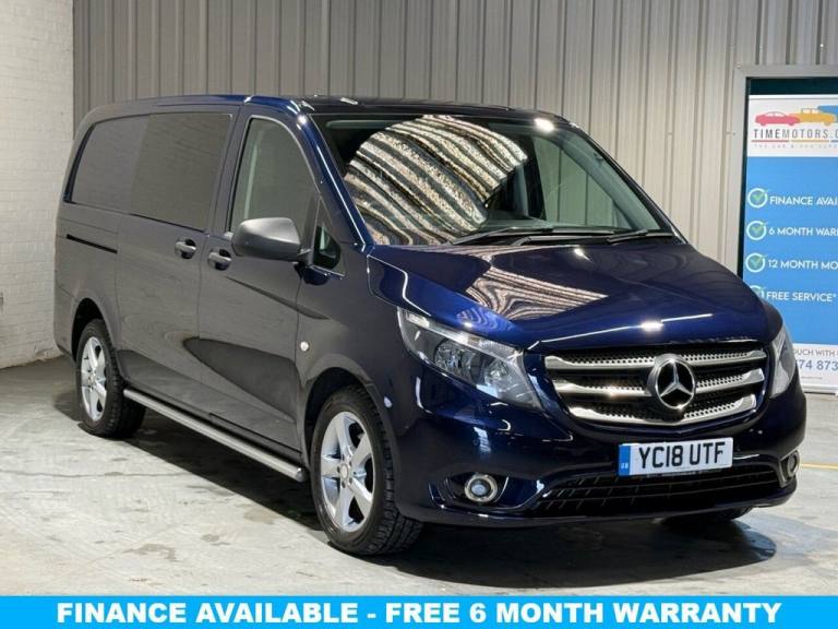 2018 18 MERCEDES-BENZ VITO 2.1 116 CDI BLUETEC SPORT CREW VAN DOUBLE CAB 5DR DIE