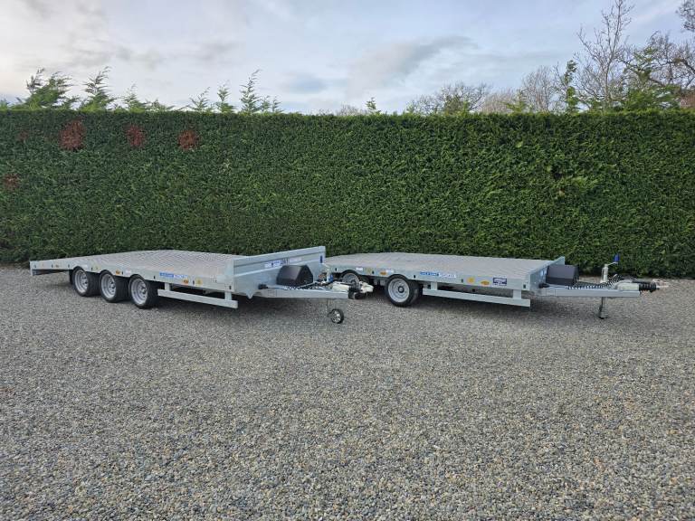 New 18ft Dale kane lowloader recovery car transporter trailer 