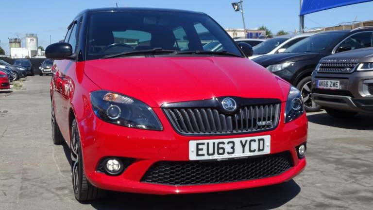 SKODA FABIA 1.4 TSI vRS S2000 Red Auto Petrol 2013