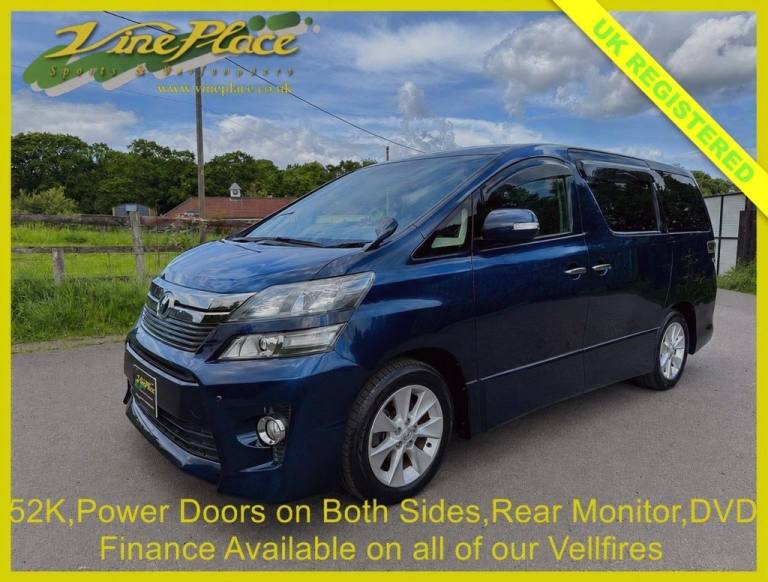 2012 Toyota Vellfire 2.4Z 7 Seats, Auo MPV Petrol Automatic