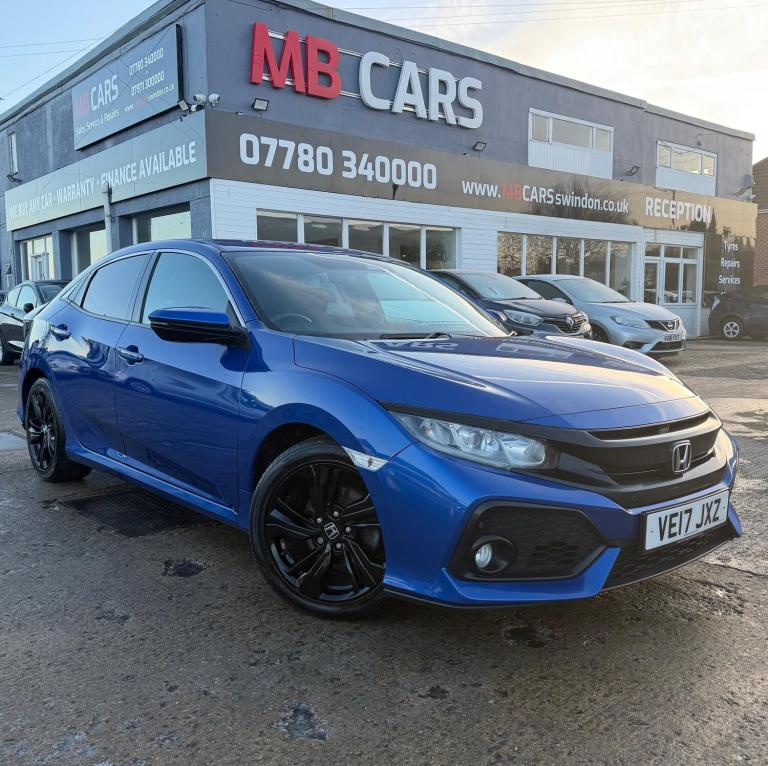 2017 Honda Civic 1.0 VTEC Turbo SR Euro 6 (s/s) 5dr HATCHBACK Petrol Manual