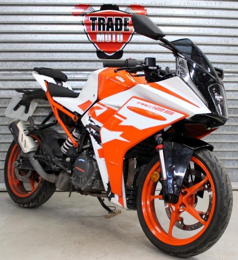 2024 24 KTM RC 125 ABS RC125 NEW SHAPE TRADE SALE LEARNER LEGAL 5K NEW MOT GP