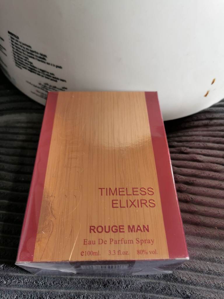 Timeless Elixirs Rouge Man Eau De Parfum Spray 100ml – NEW