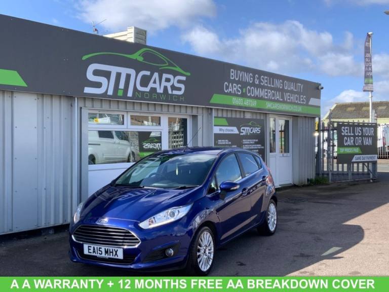2015 Ford Fiesta 1.5 TDCi Titanium 5dr HATCHBACK DIESEL Manual