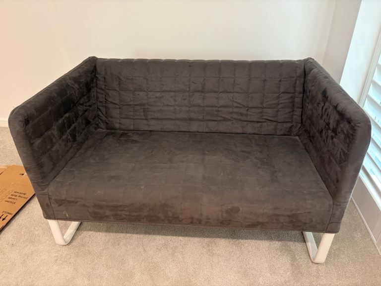 IKEA KNOPPARP 2-Seater Sofa – Dark Grey