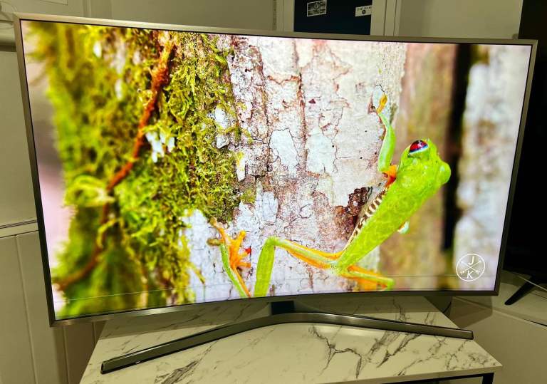 50" Samsung Curved Smart Tv 4k Crystal Clear 