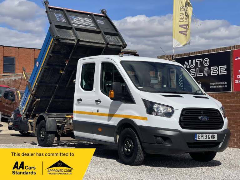 2019 Ford Transit 2.0 350 EcoBlue RWD L3 H1 Euro 6 4dr (DRW) CHASSIS CAB Diesel Manual