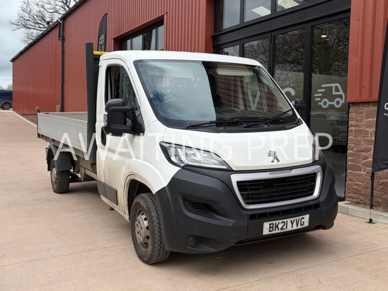 2021 Peugeot Boxer 2.2 BlueHDi Dropside 140ps CHASSIS CAB Diesel Manual