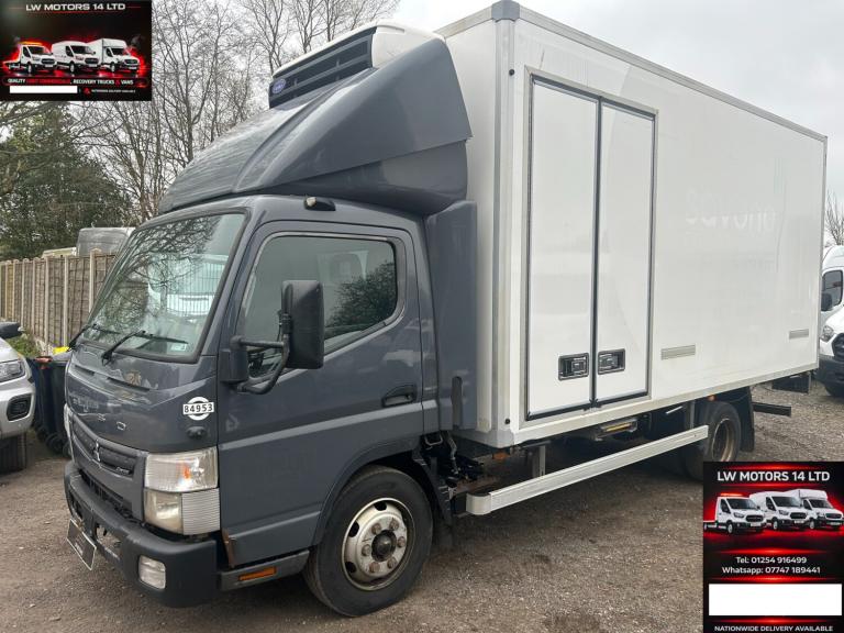 MITSUBISHI FUSO CANTER 7C18 38 AUTO 20FT LONG FRIDGE FREEZER 2019 69 REG