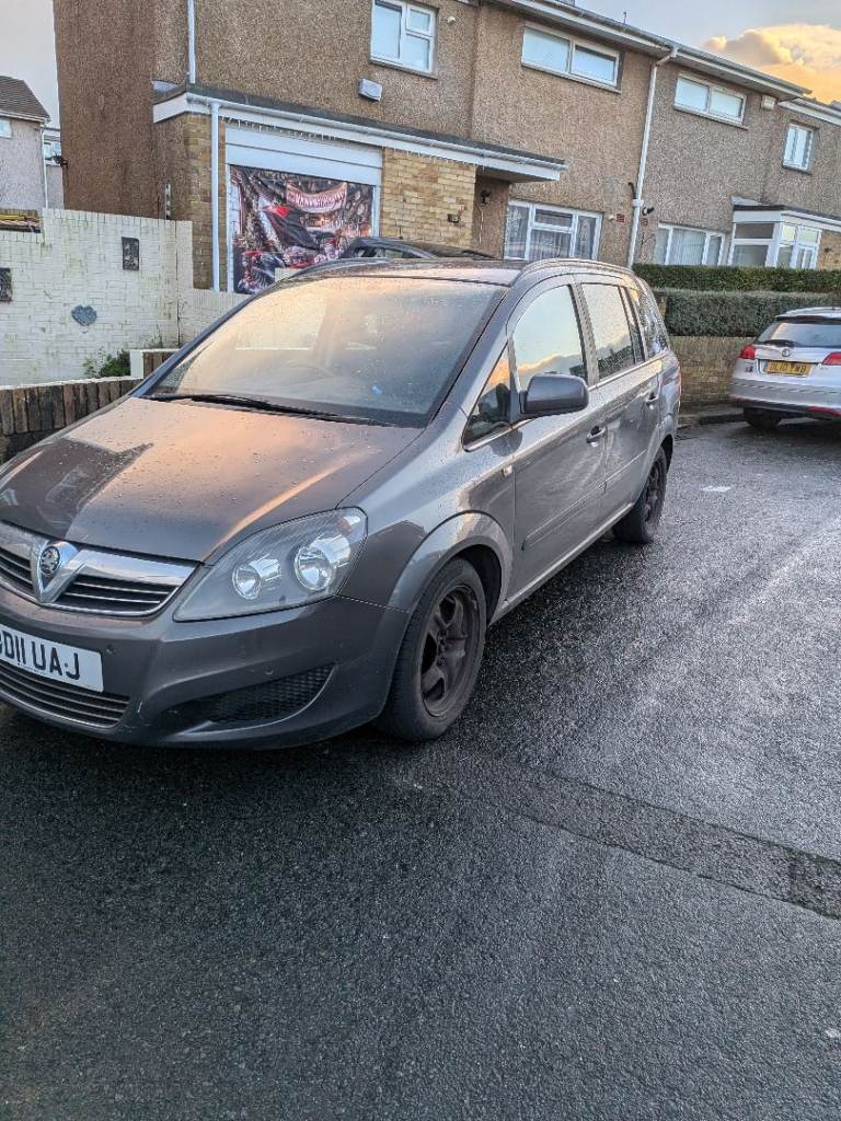 Vauxhall, ZAFIRA, MPV, 2011, Manual, 1686 (cc), 5 doors