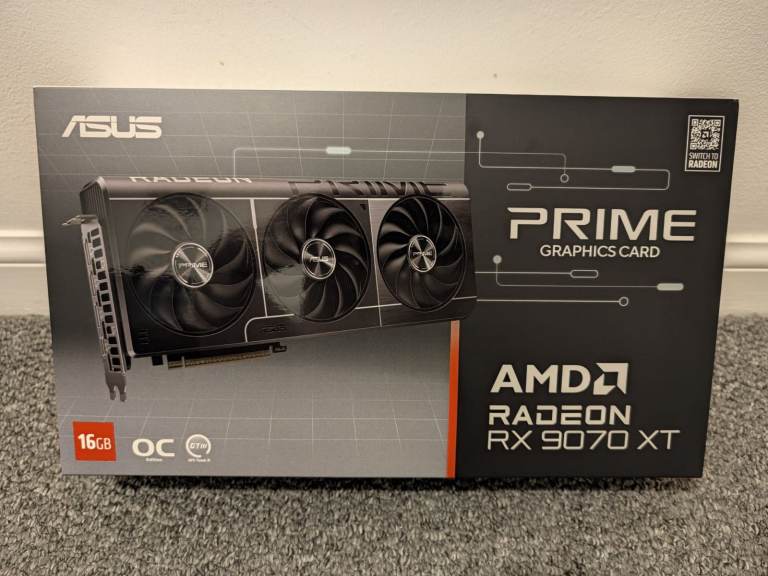 RX 9070 XT listing on gumtree