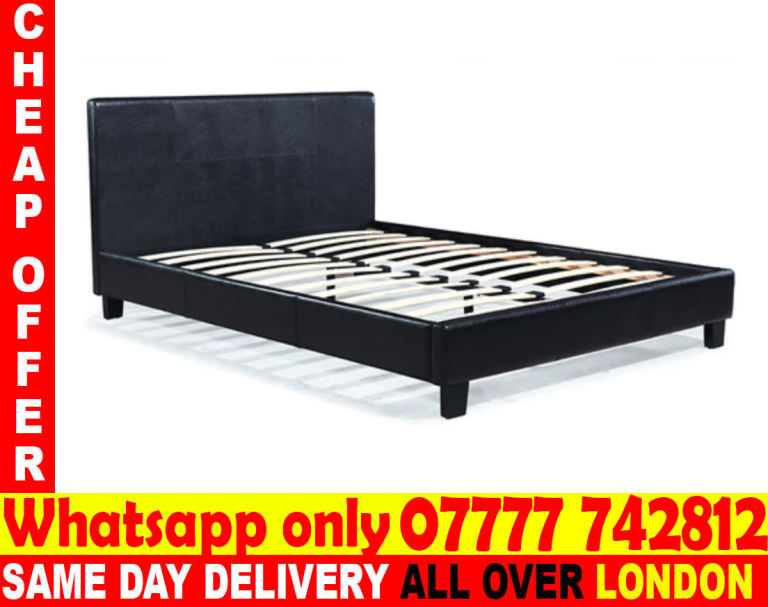 --FREE DELIVERY:KING SIZE - SINGLE  - BED AND MATTRESS --(erft