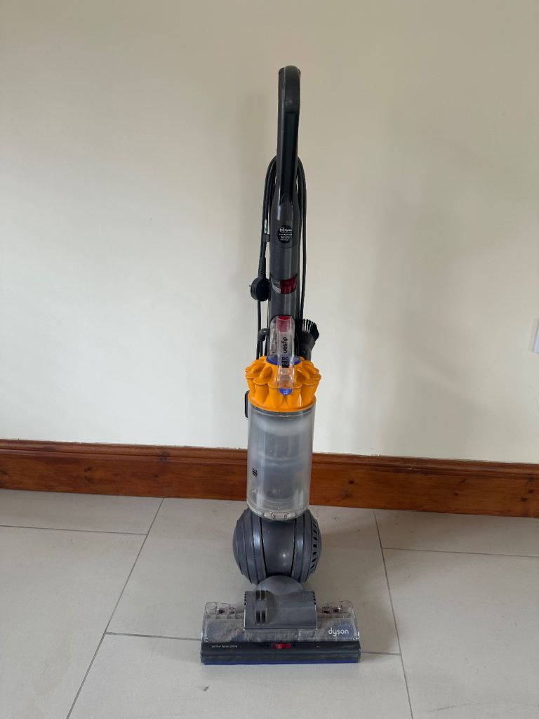Dyson DC40 upright vacuum cleaner working 
