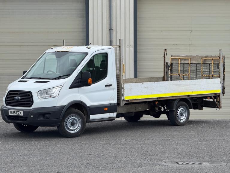 2015 FORD TRANSIT 2.2 TDCi Heavy Duty Chassis Cab (Flatbed) - NO VAT - CHEAP