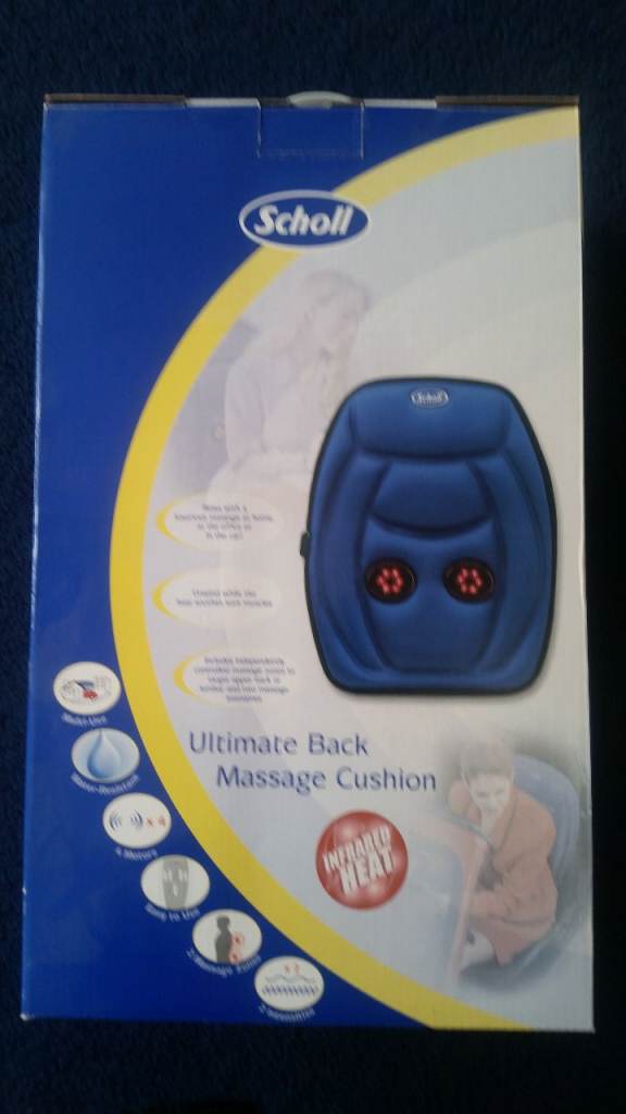 Scholl Ultimate Back Massage Cushion