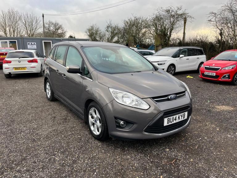 2014 Ford Grand C-Max 1.0T EcoBoost Zetec Euro 5 (s/s) 5dr MPV Petrol Manual