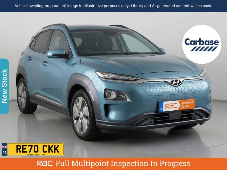 2020 Hyundai KONA 64kWh Premium SUV 5dr Electric Auto (7kW Charger) (204 ps) SUV Automatic