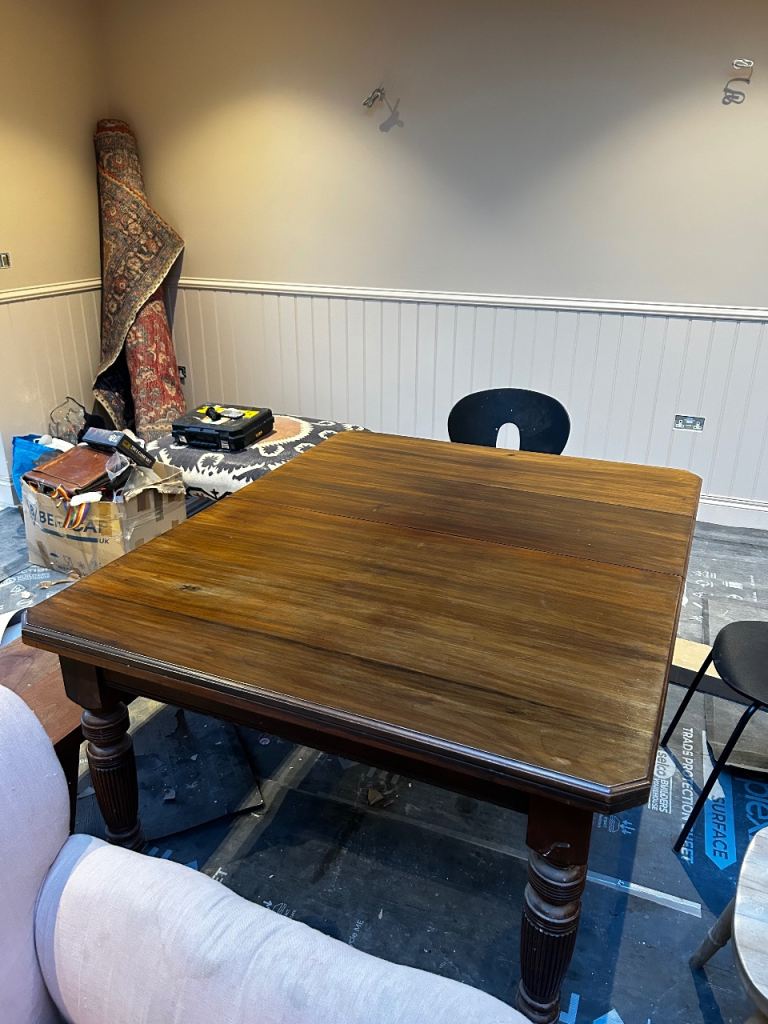 Antique Oak Dining Table 
