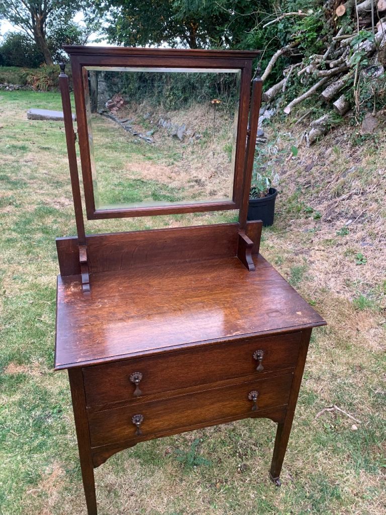 Small vintage dressing table