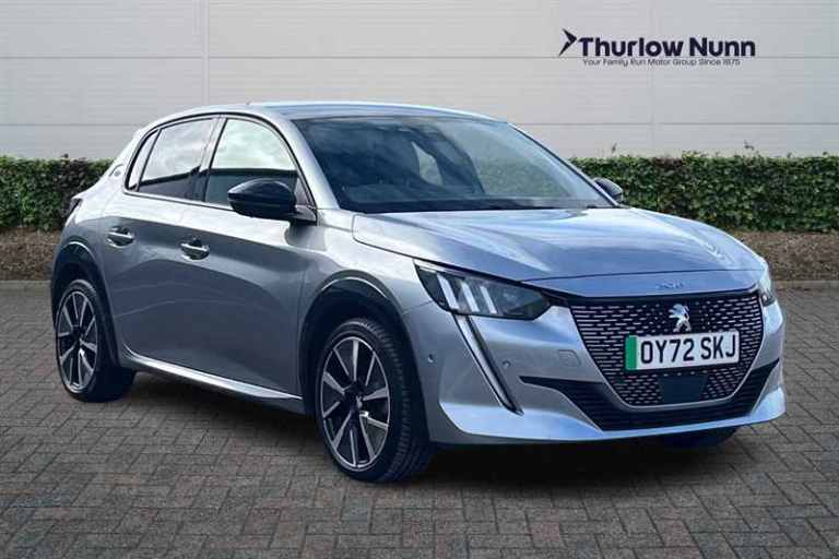2022 Peugeot E-208 50kWh GT Hatchback 5dr Electric Auto (11kW Charger) (136 ps) Hatchback Electri...