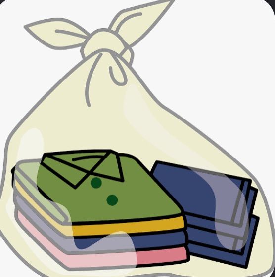 Bundle of women’s clothes