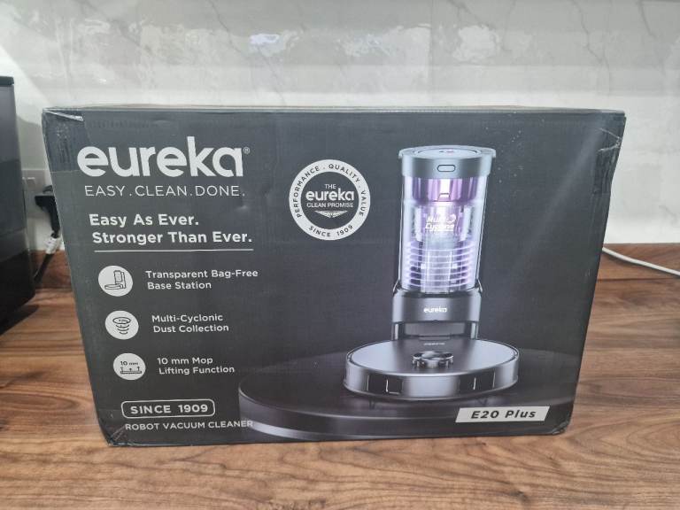 E20 Plus Robot Vacuum with Bagless Self Emptying Station,