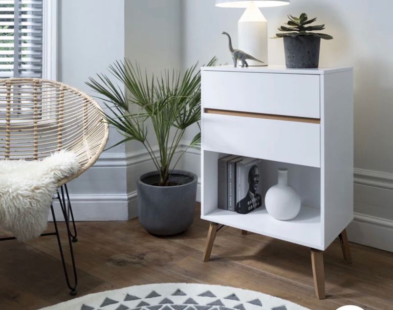 2 x Noa and Nani Bedside Tables, Like New 