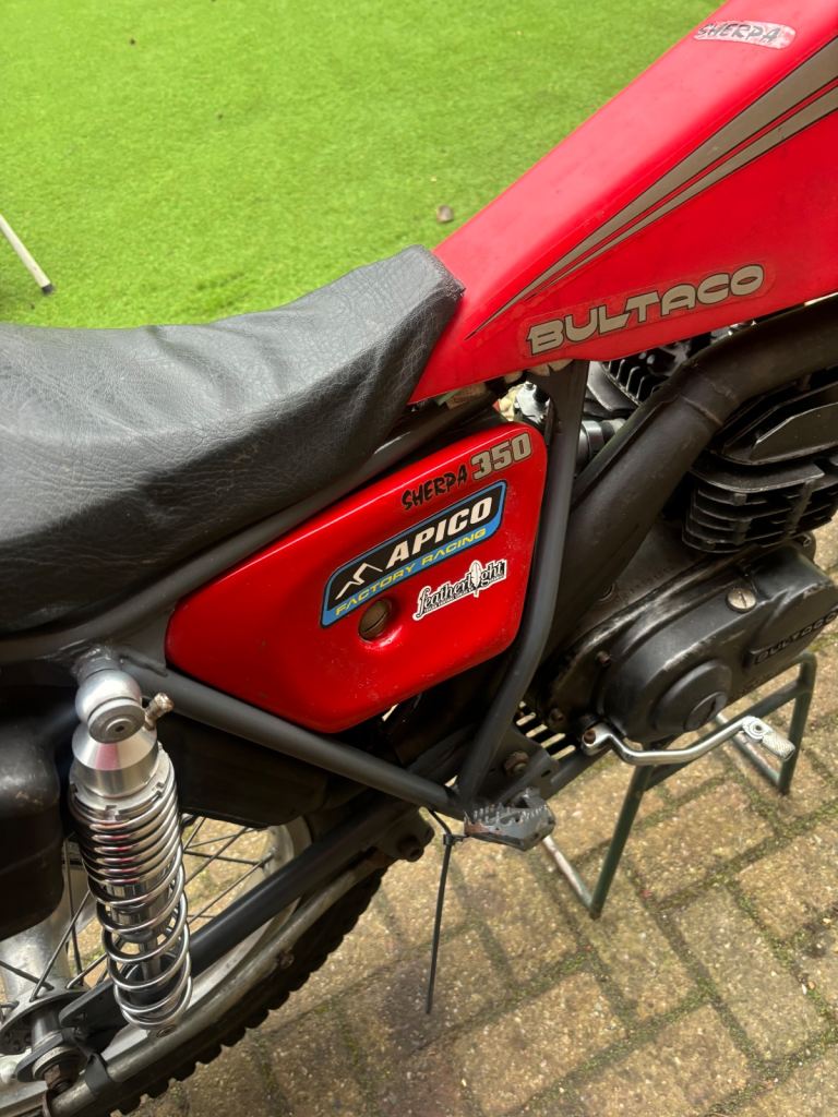 BULTACO SHERPA T 350 ( not Honda Suzuki Yamaha Montesa ossa gasgas sherco vertigo )