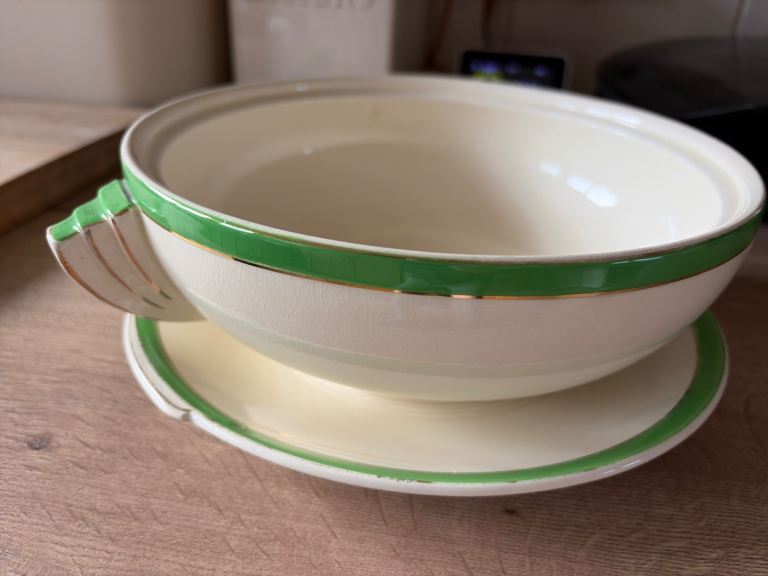 Wedgewood Art Deco Bowl and Underplate