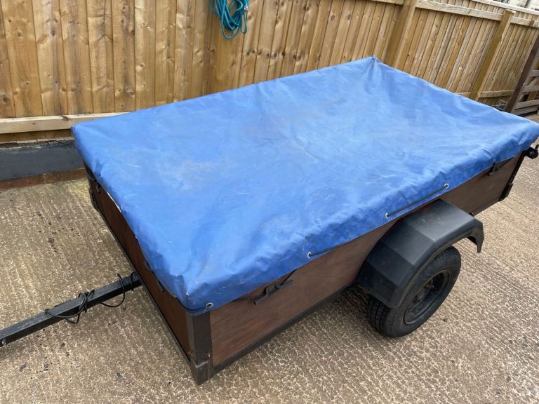 Trailer with cover and electrics included 