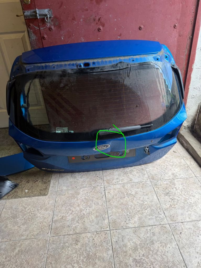 MK8 fiesta rear bootlid