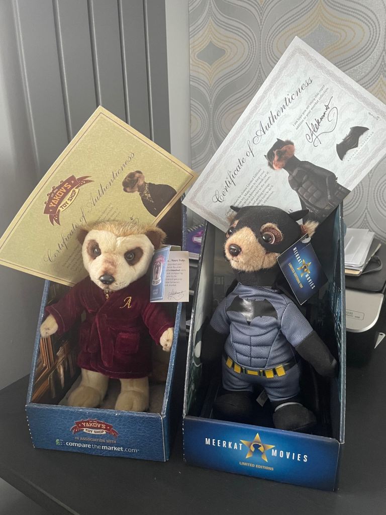 Meerkat collectable dolls