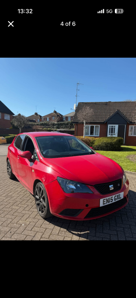 Seat Ibiza FR 2015 Manual 1.2L Petrol 5 door