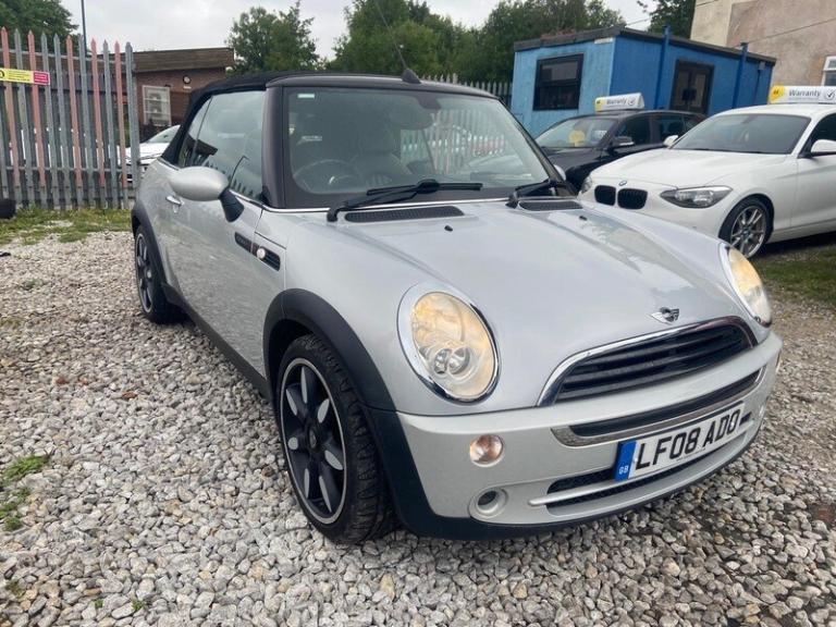 2008 MINI Convertible 1.6 One Sidewalk 2dr CONVERTIBLE PETROL Manual