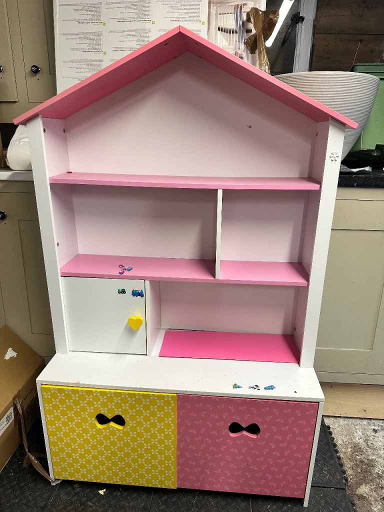 Vertbaudet Kids House-Shaped Storage Unit with Drawers
